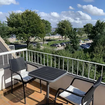 Fewo1846 Strandresidenz Wassersleben - Beachside - Komfortables Studioapartment Mit Balkon Apartman